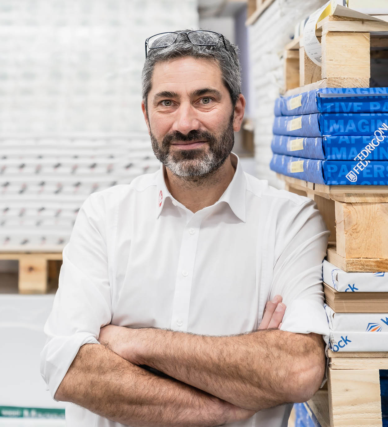 UV-Offset Druckerei Büro Kundenberater Chef