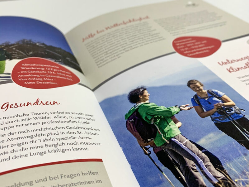 Broschuere Gapa Winter6 - Rückstichhefung Wiesendanger medien Druckerei UV-Offset